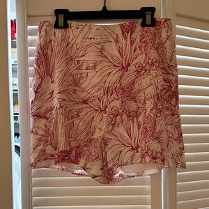 Express Floral Print Skort